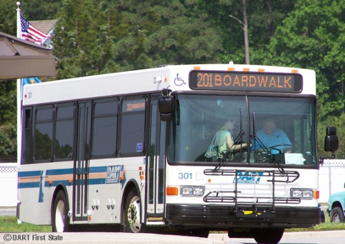 DART Bus Boardwalk